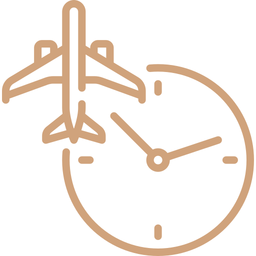 clock delayed flight claim
